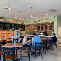 Bistro side at Natural World Market & Cafe in Redondo Beach