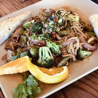 Veggi Edemame Pasta at Natural World Market & Cafe in Redondo Beach