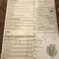 Menu  at Natural World Market & Cafe in Redondo Beach