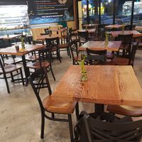 Place to eat and hang at Natural World Market & Cafe in Redondo Beach