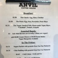 Breakfast at Anvil Coffee House in Edmonton