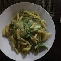 avocado zuchini pasta at Bikini in Puerto Viejo De Talamanca