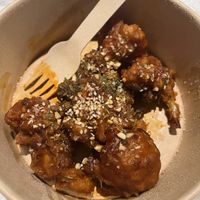 Korean cauliflower wings  at Little Tree Food 小小樹食 - Xiǎo Xiǎo Shù Shí in Taipei
