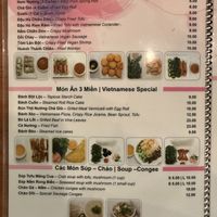 Menu  at Hoa Sen Vegetarian Restaurant in Garden Grove