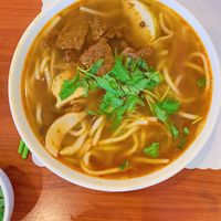 Bun bo hue  at Hoa Sen Vegetarian Restaurant in Garden Grove