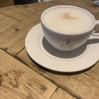 latte at Pluk in Amsterdam