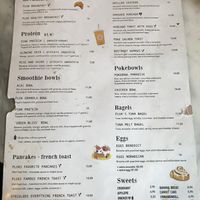 Pink heart indicates vegan  at Pluk in Amsterdam