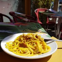 The best vegan carbonara I've ever had! at Al Vapore  in Venice
