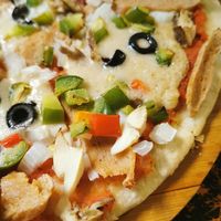 Pizzza at Filthy Vegan in Ho Chi Minh City