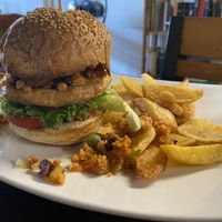 Sloppy Mexican Burger   at Filthy Vegan in Ho Chi Minh City