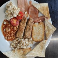 Vegan Full English Breakfast at Filthy Vegan in Ho Chi Minh City