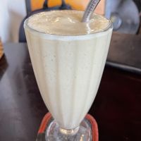 Banana shake with oat milk, 40,000 VND  at Filthy Vegan in Ho Chi Minh City