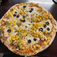 Vegan pizza, 199,000 VND  at Filthy Vegan in Ho Chi Minh City