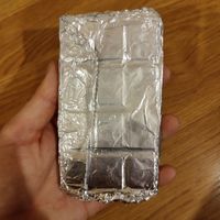 They sell a homemade raisin chocolate bar at Filthy Vegan in Ho Chi Minh City