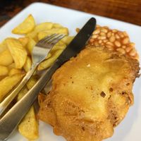 Fish ‘n’ chips (135.000 VND)  at Filthy Vegan in Ho Chi Minh City