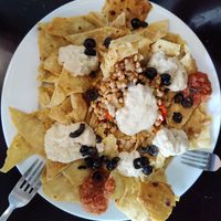 Nachos at Filthy Vegan in Ho Chi Minh City