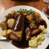 Lentil Bake roast dinner!   at Filthy Vegan in Ho Chi Minh City