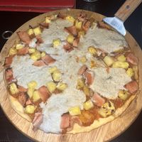 Hawaiian pizza  at Filthy Vegan in Ho Chi Minh City