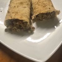 Vegan wrap at Filthy Vegan in Ho Chi Minh City