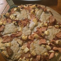 Hawaii pizza at Filthy Vegan in Ho Chi Minh City