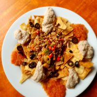 Vegan nachos at Filthy Vegan in Ho Chi Minh City