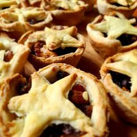 Vegan mince pies 35,000 Dong each at Filthy Vegan in Ho Chi Minh City