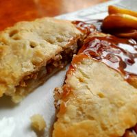 Australian vegan no beef pie at Filthy Vegan in Ho Chi Minh City