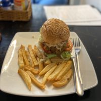 Bean burger, can’t remember the name at Filthy Vegan in Ho Chi Minh City