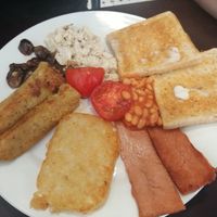 British breakfast at Filthy Vegan in Ho Chi Minh City