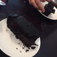 Chocolate brownie at Filthy Vegan in Ho Chi Minh City