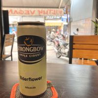 Elderberry coder— other flavors include red berries & gold at Filthy Vegan in Ho Chi Minh City