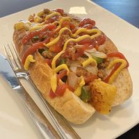 Mexican dog at Filthy Vegan in Ho Chi Minh City