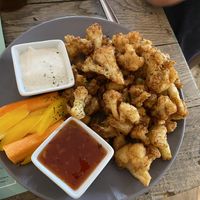 Cauliflower Wings 😍 at Green Flamingo in Innsbruck