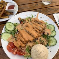 Chicken salad  at Green Flamingo in Innsbruck