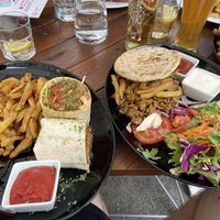 Burrito and Lego Döner Teller   at Green Flamingo in Innsbruck