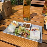 Summer rolls  at Green Flamingo in Innsbruck