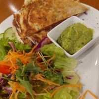 Quesadilla at Green Flamingo in Innsbruck