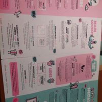 Menu at Green Flamingo in Innsbruck