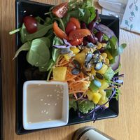 Side salad  at Green Flamingo in Innsbruck