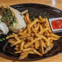 Flamingo Burrito (8/10) at Green Flamingo in Innsbruck