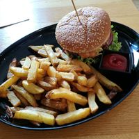 Oklahoma Burger at Green Flamingo in Innsbruck