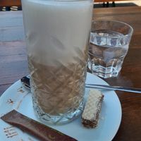 Oat Latte at Green Flamingo in Innsbruck