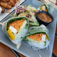 Summer rolls at Green Flamingo in Innsbruck