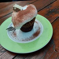 brownie at Green Flamingo in Innsbruck