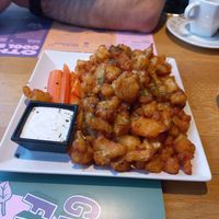 Cauliflower wing at Green Flamingo in Innsbruck