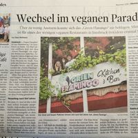 closed from june 15, 2024 on  at Green Flamingo in Innsbruck