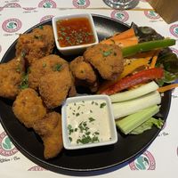 Cauliflower wings at Green Flamingo in Innsbruck