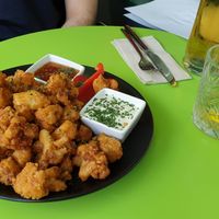 Cauliflower Wings at Green Flamingo in Innsbruck