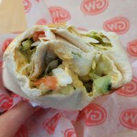 Hummus veggie at ATL - Great Wraps - Concourse A in College Park