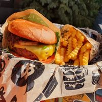 Beyond Los Angeles burger at Bastard Burgers - Hamngatan in Stockholm